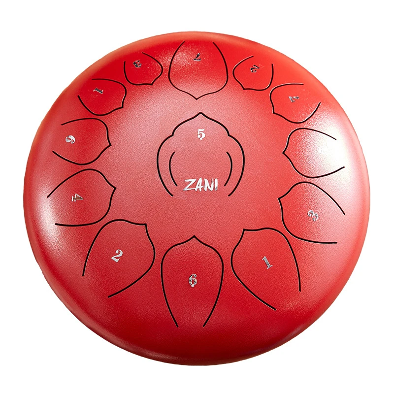 Hollow drum 12 inch worry free drum 13 tone steel tongue drum sound