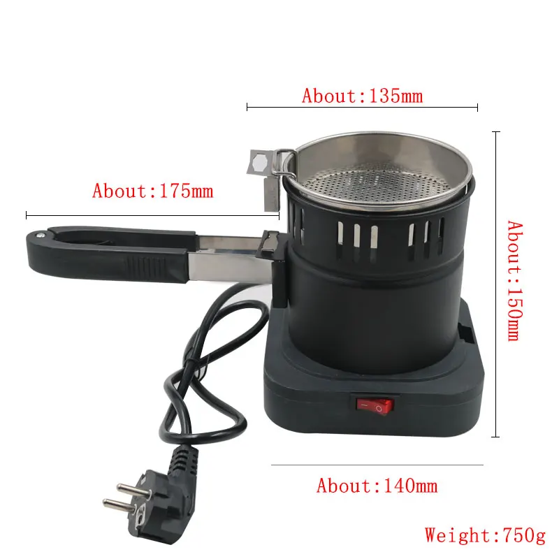 SY Electric Charcoal Burner Shisha Hookah Charcoal Stove Heating Coal Burner Hot Plate Chicha Narguile Accessories
