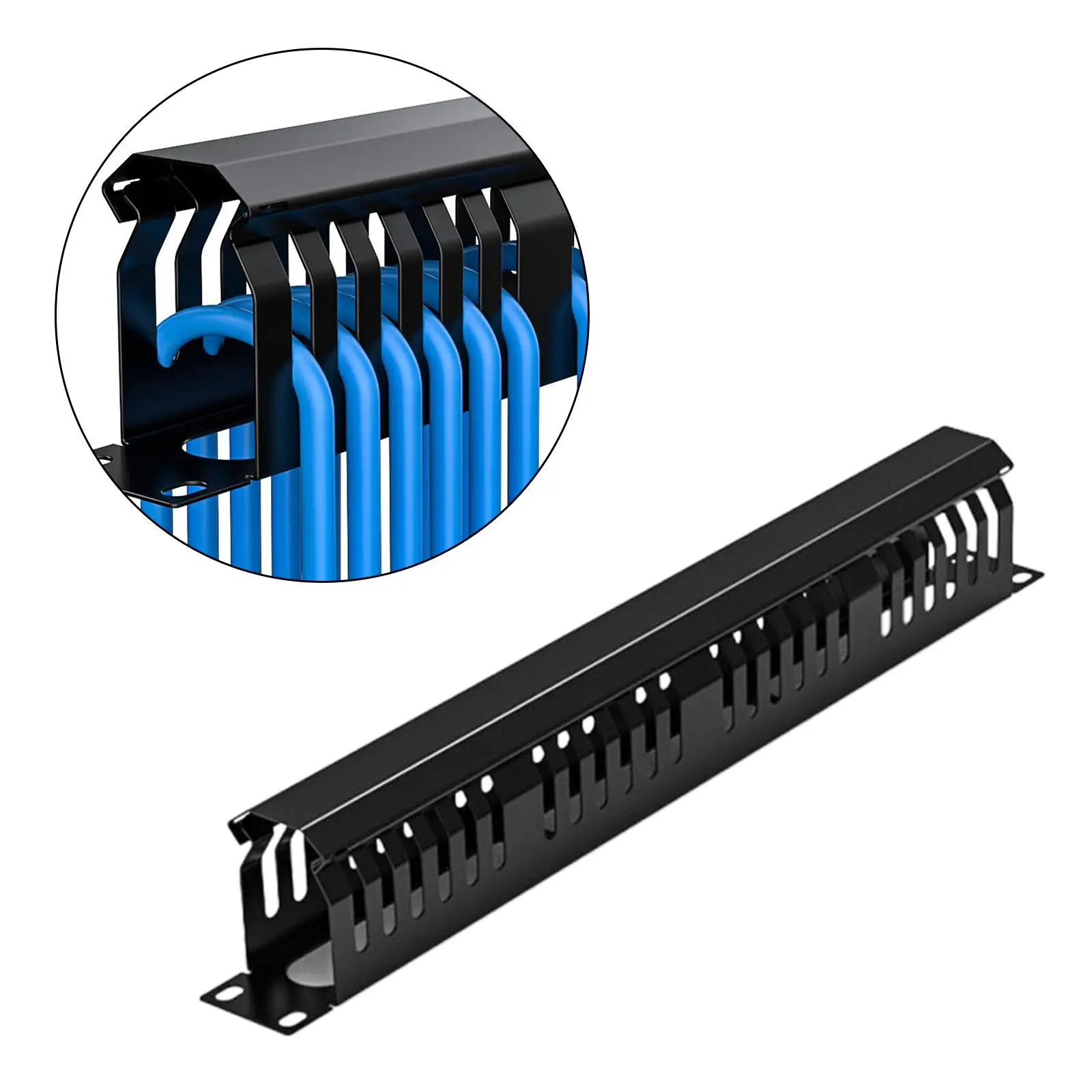 https://ae01.alicdn.com/kf/S72cd638d205e47229ecb90d180e9d8e5M/Cable-Server-Rack-Desk-Cable-Rack-24-Slot-Cable-Organizer-for-1U-19-inch.jpg