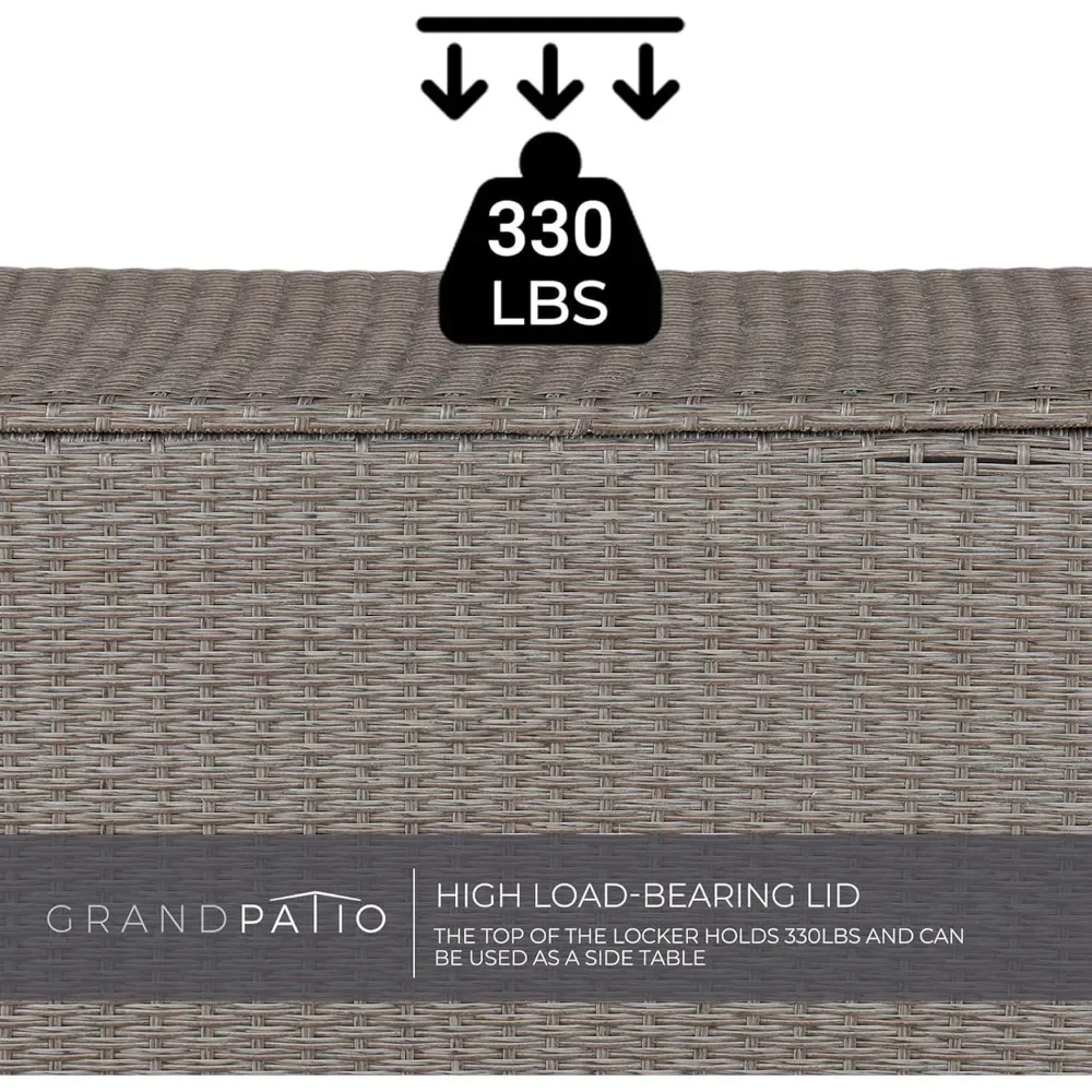 108 Gallon Deck Storage Box 5