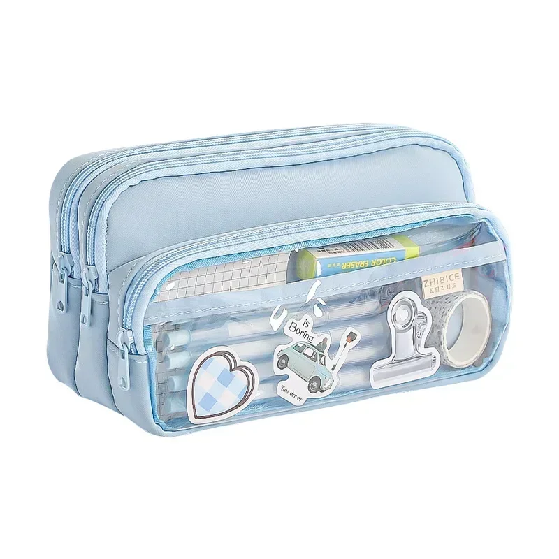 ISAOA Astucci di grande capacità per matite divertenti e favolose auto, grande borsa per penne, cancelleria per ragazze, ragazzi, adulti, studenti, #1, Taglia unica, Organizer per borse