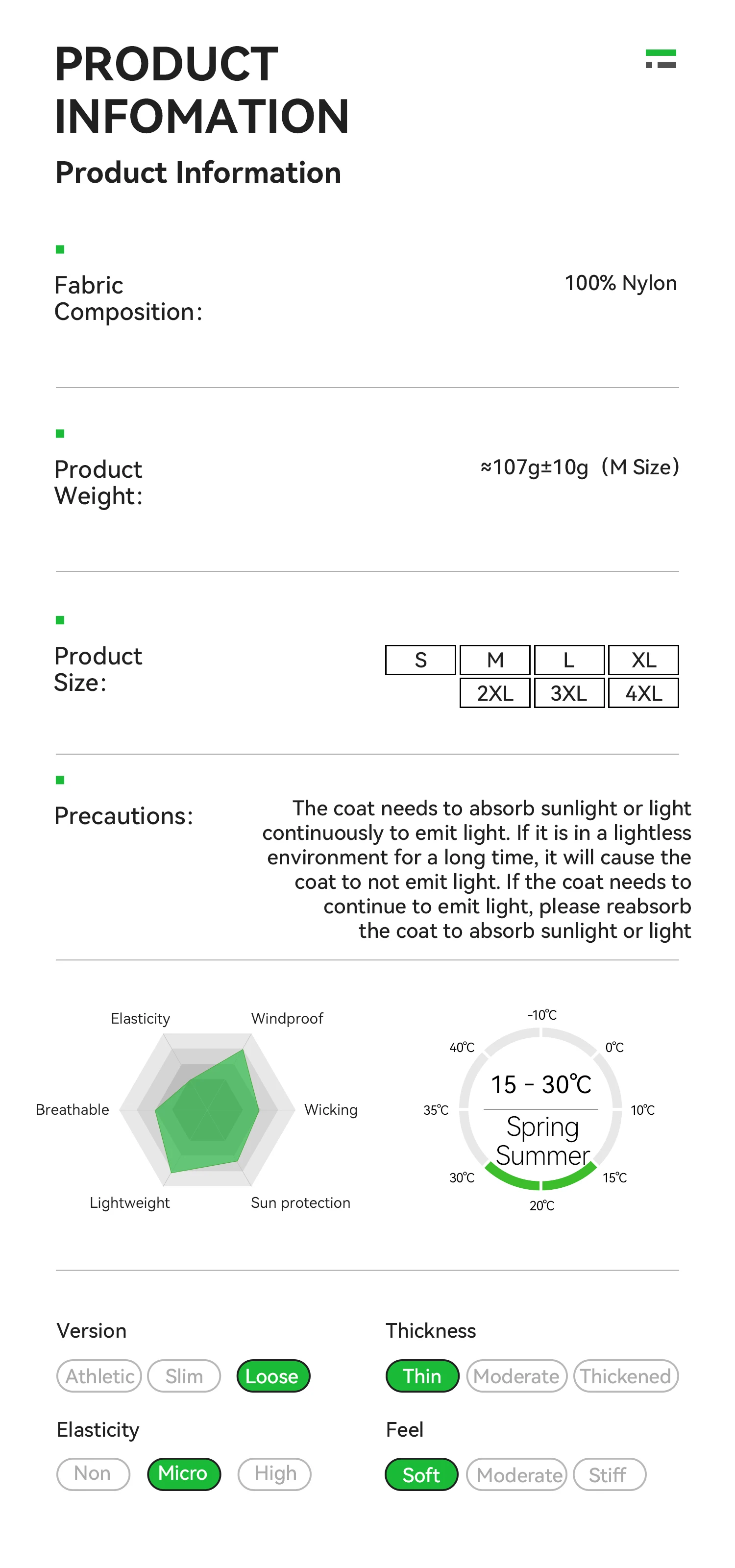 ROCKBROS Sommer Fahrrad jacke leichte tragbare Hoodie fluor zierende leuchtende Kapuzen jacke Nacht Sicherheits alarm Fahrrad bekleidung – Detail 2