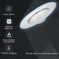 Hair Stopper Shower Room Wholesale Drain Hole Filter Kitchen Accessories Tools Sink Strainer 304 Stainless Steel Creative 2023 2