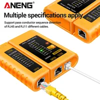 Professional Network Analyzer Tester M469D Cable lan RJ45 RJ11 RJ12 CAT5 UTP LAN Cable Tester Networking Tool Network Repair Too 4