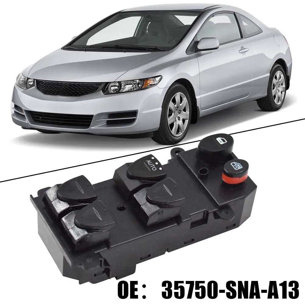

Переключатель управления створчатой установки 35750-SNA-A13, подходит для Honda For Civic 06-11, прямая замена автомобильных аксессуаров