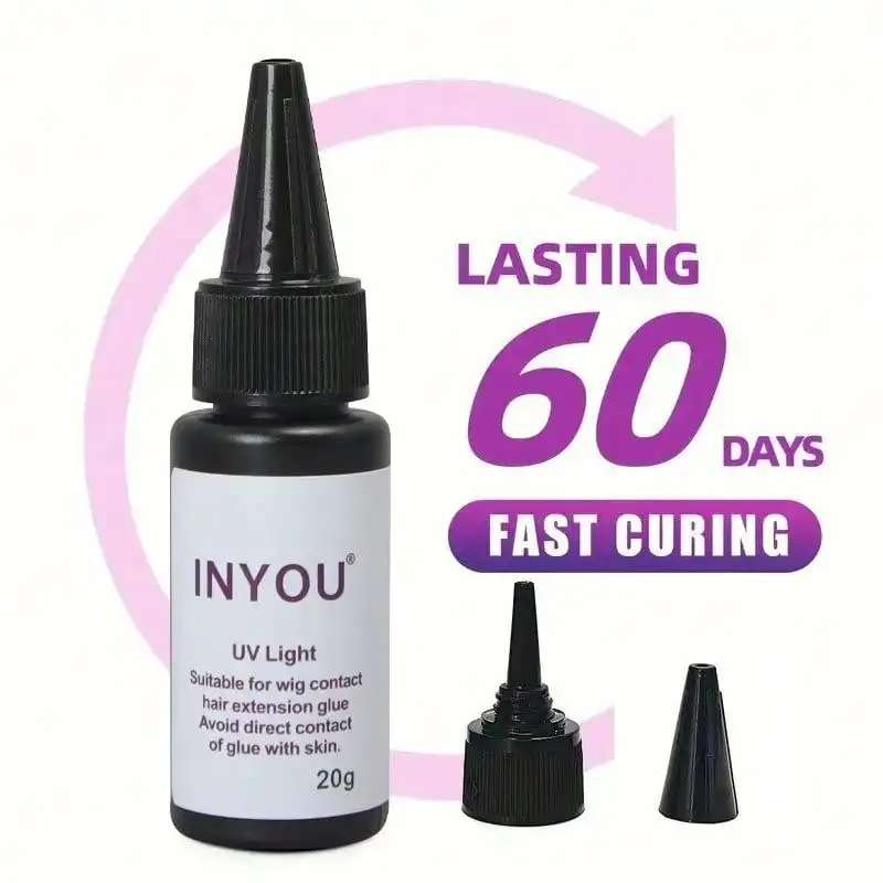 Hair Extension Glue UV Bonding Extension Tool 1pc wig glue,hair bonding glue,lace wig glue