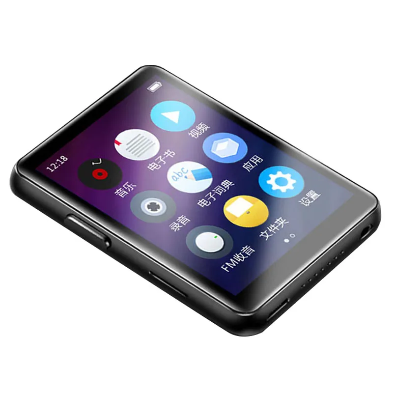 Benjie X5 Bluetooth 5.0 MP4 Player Built-in Speaker Full HD 2.5inch Color Touch Screen Lossless Music HIFI Player mp4 player music player mini media player
