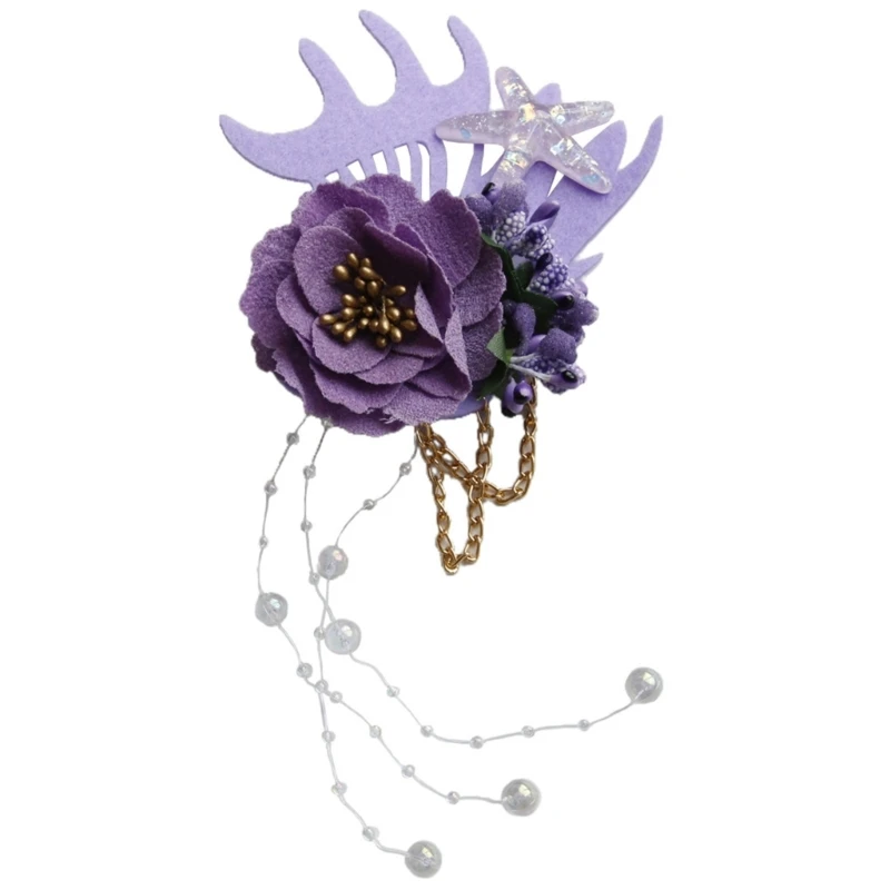 

Unique Hair Clip Hairpins Beach Headpiece Headwear for Different Look Dropship