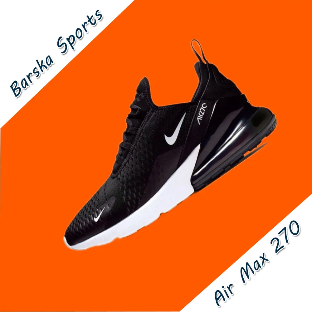 Nike Air Max 270 Low Men's and Women's Sneakers Trendy Fashion Casual Shoes Comfortable Wearable Sneakers