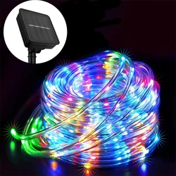 Solar - Powered Waterproof LED Rope Lights - 22M 200LEDS (Colorful)