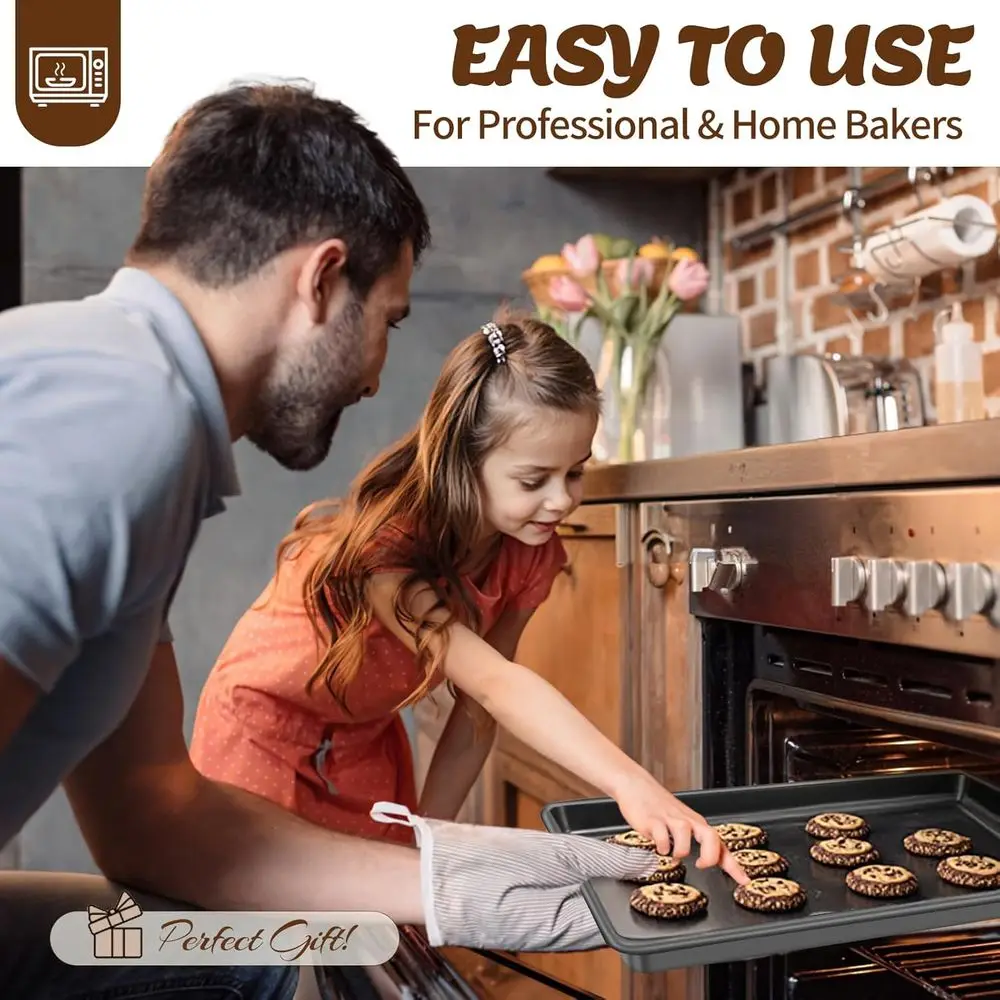 Nonstick Bakeware Pan Set 6
