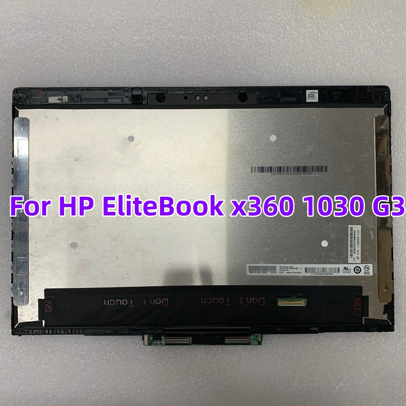 

For HP EliteBook X360 1030 G3 FHD LCD Touch Screen Assembly Display L31871-001 L31870-001 L31868-001 L31869-001 Replacement