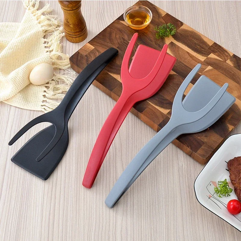 Home Kitchen Tool Toasted Bread Egg Shovel Meat Tongs Pancake Kitchens Accessories Fried Egg Clip Bbq Beef Steak Shovel Spatula