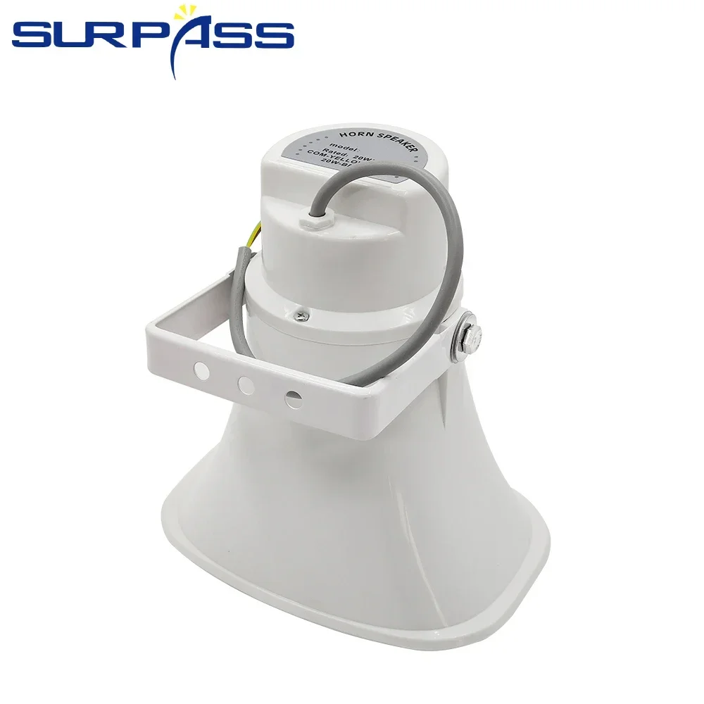 Outdoor pa system HiFi Stereo wall sound Audio 15W Background Music Waterproof Wall Mount Speaker for Garden Patio Home Swimming