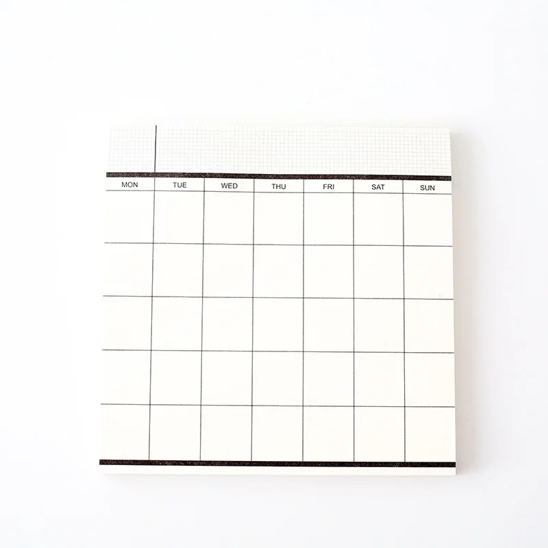 Schedule Notebook 50 Sheets for Student School Office