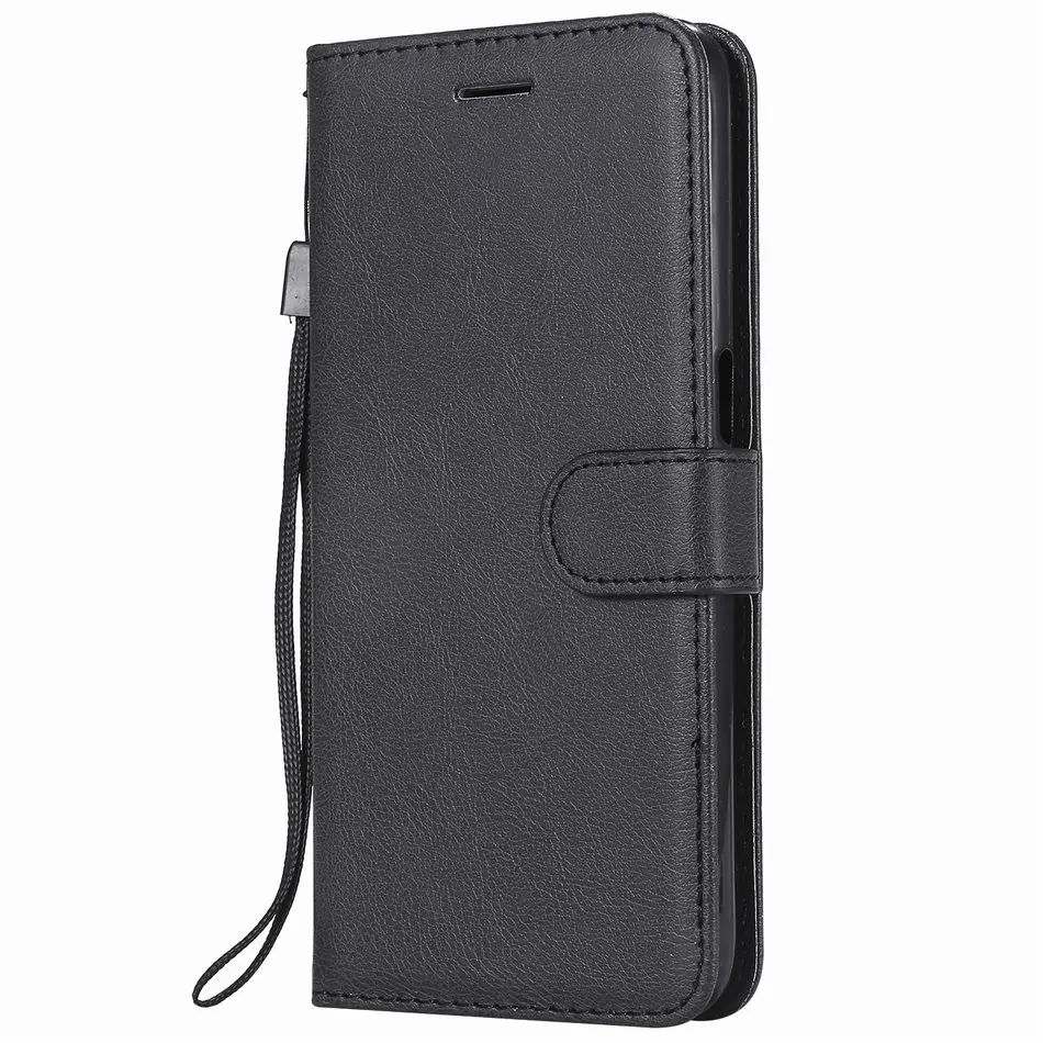 Chic Solid Color Flip Leather Protective Cover