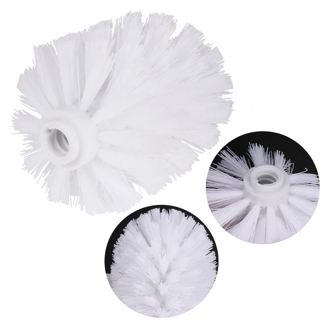 2Db Wc Kefe Fej Műanyag Tartalék Konyha Univerzális Tartó Tisztító Szerszám Kiegészítő Otthoni Csere Tartós Fürdőszoba Szálloda - Image 6