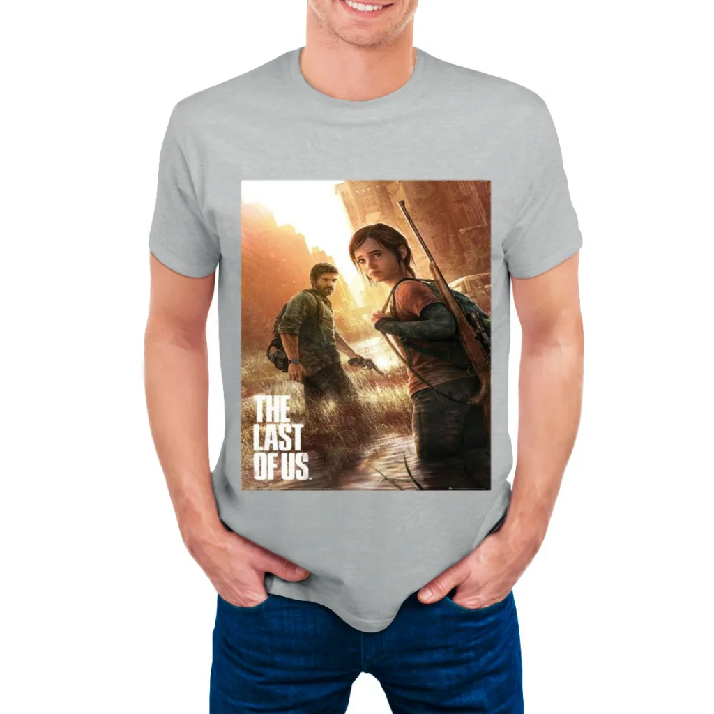thumbnail image 1 of Camiseta de manga corta con cuello redondo y nueva camiseta de verano para hombre de The Last Of Us, 1 of 5