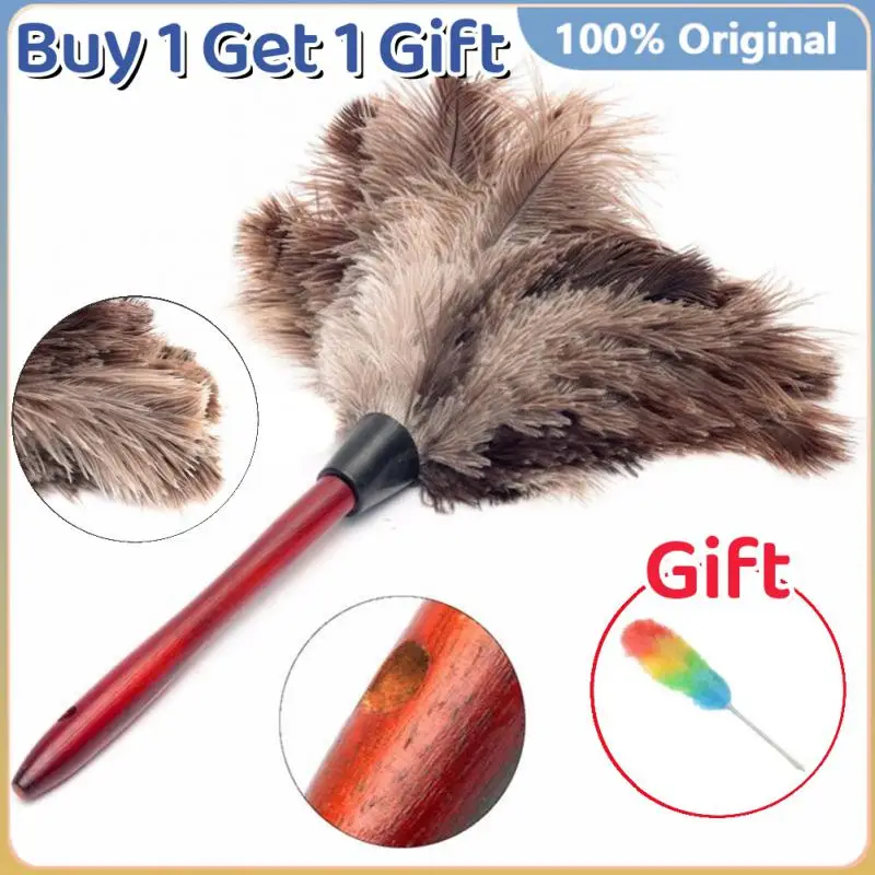 

Feather Dusters With Long Handle Ostrich Duster Brush Electrostatic Dust Dust Cleaning Tools Household Cleaning Accessories