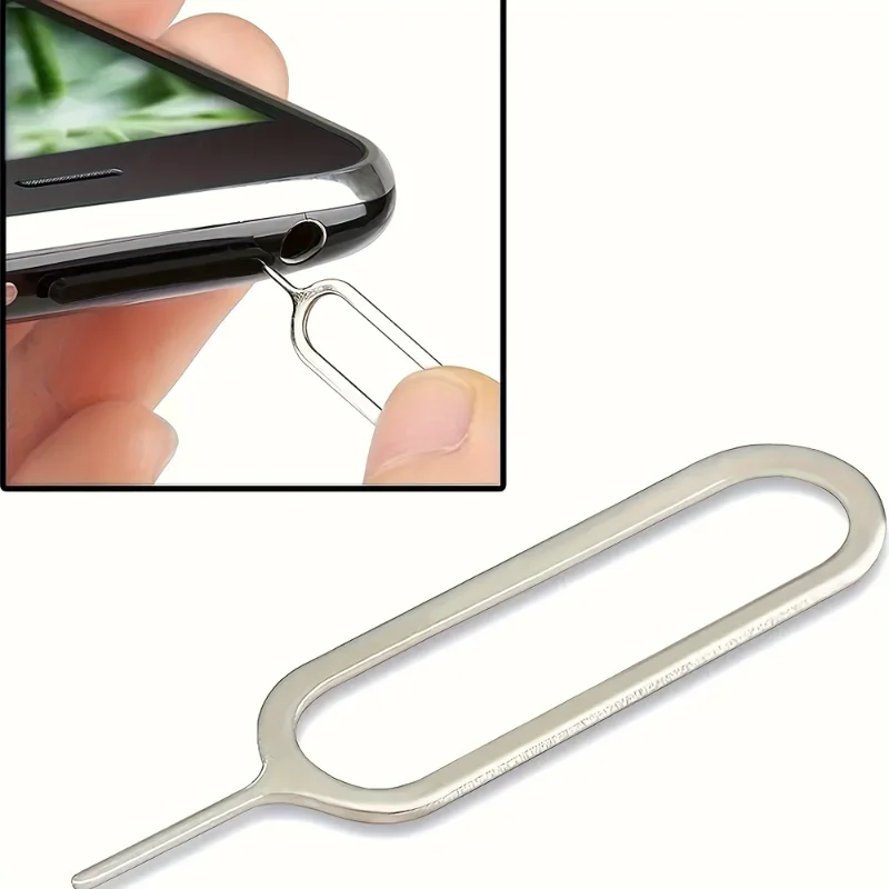 100PCS Universal SIM Card Cleaning NeedleTray Eject Pin Ejector Removal Tool