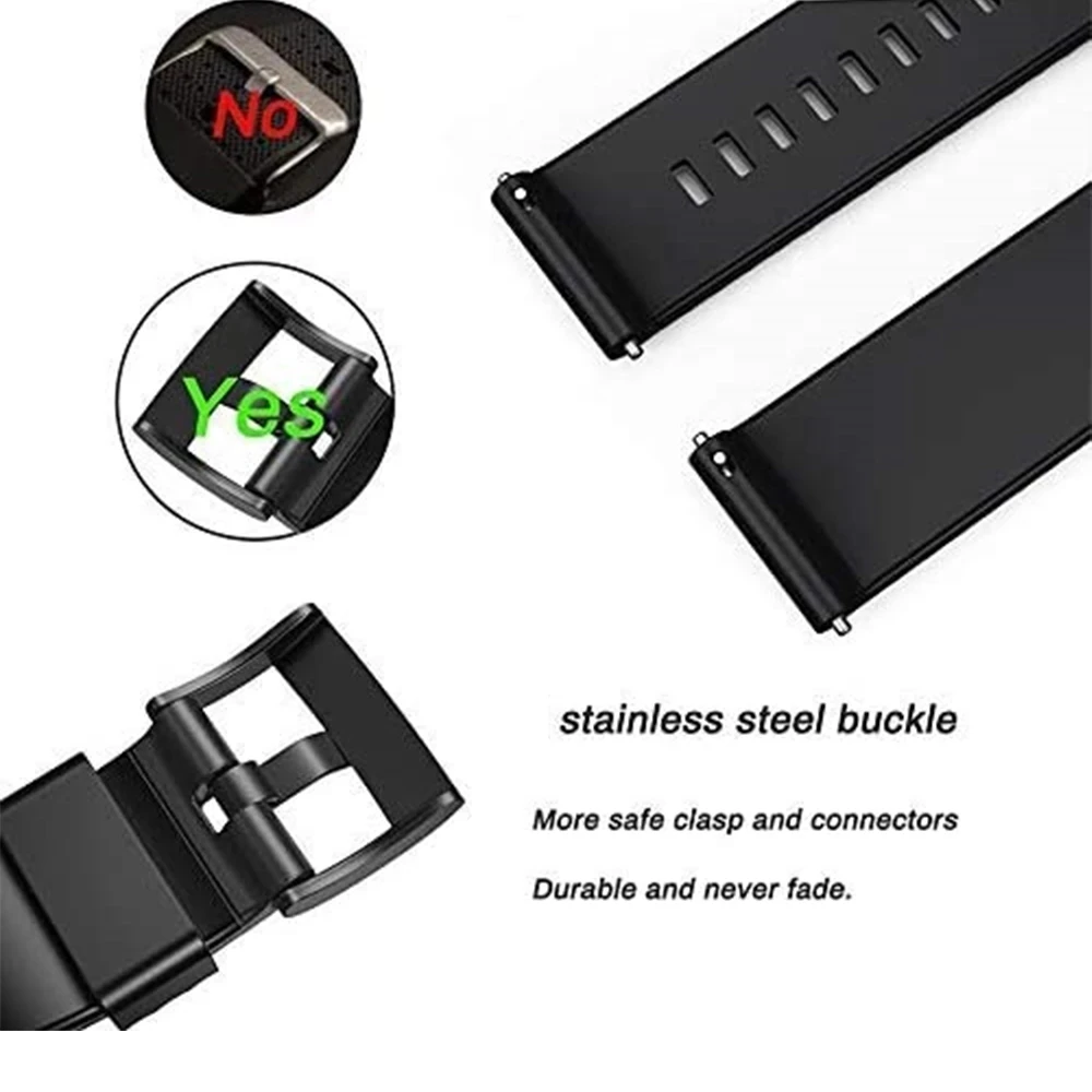 Premium Silicone Replacement Wristband