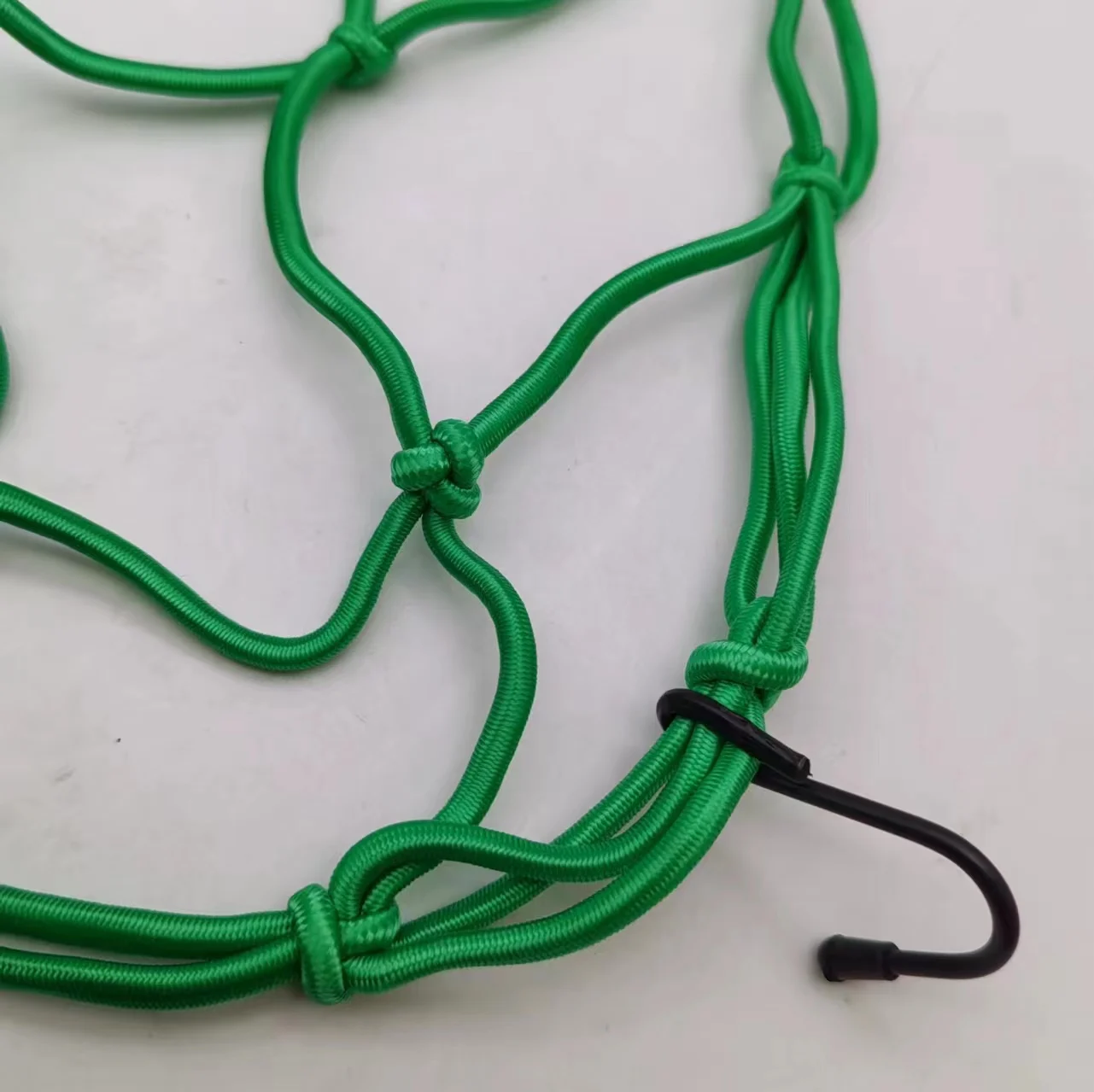 Motorcycle Cargo Net 30*30cm / 40*40cm Heavy-Duty Elastic Motorcycle Luggage Net Helmet Holder Tank Mesh Adjustable Hooks