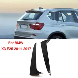 Gloss Black Rear Window Side Spoiler Air Splitter Pair (Gloss Black)