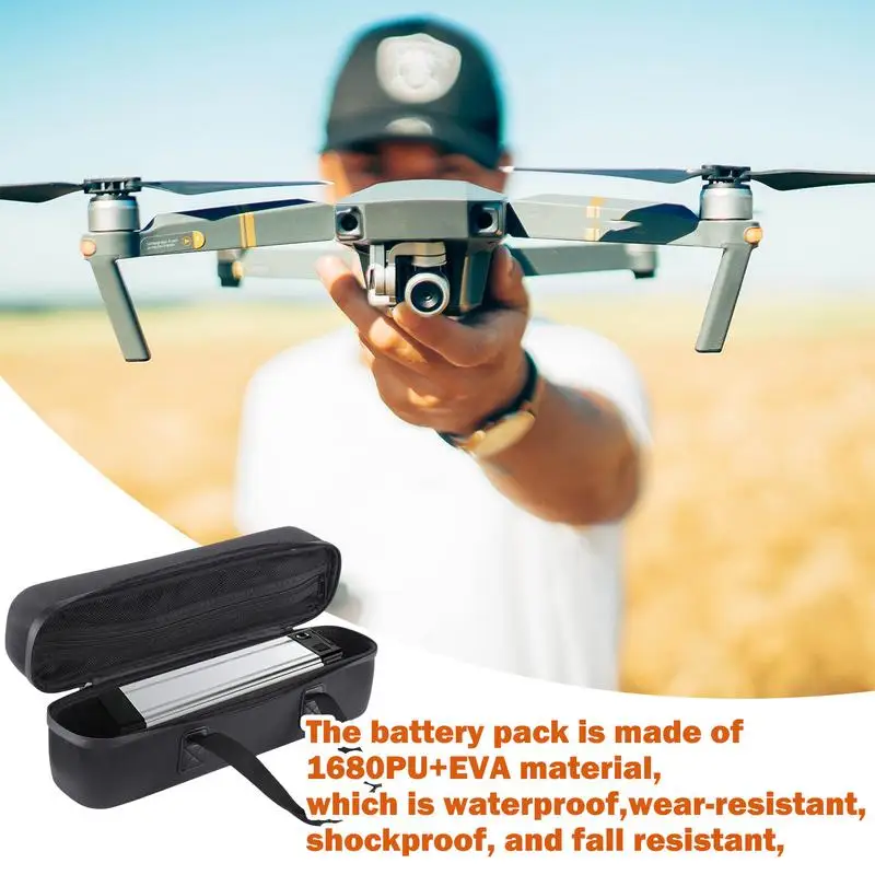 Large Capacity Battery Storage Pouches Battery Transport Bag Electric Bike Battery Bag for Long-Distance Biking Camping