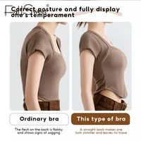 FallSweet Wireless Posture Correction Bra for Women Seamless Push Up Bralette with Cross Back Support for Daily Shaping Lingerie - Image 5