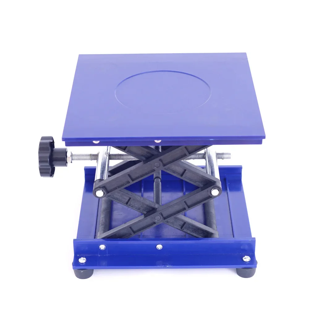Router Lift Table Woodworking Engraving Adjustable Lab Stand Bracket Table Aluminum Lifting Stand Rack Lift Lifter Workbenches