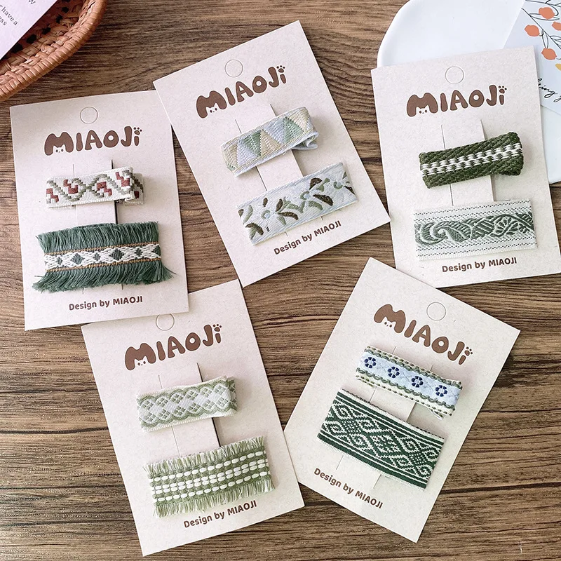 

2 шт./комплект, заколки для волос в стиле ретро