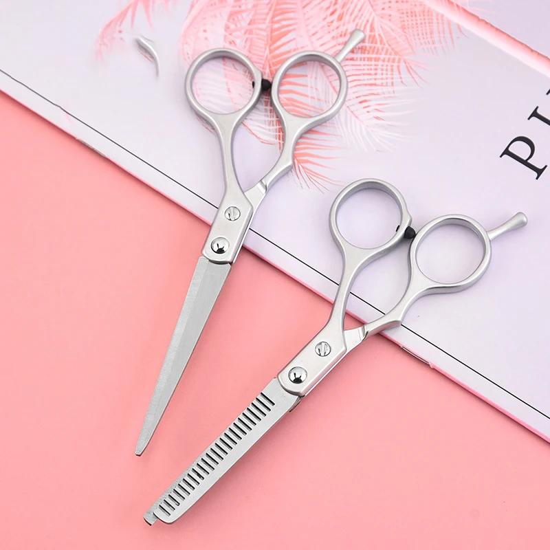 Stainless Steel Scissors for Hair Thinning and Cutting Clipper 6 inches Hairdressing Products Haircut Trim Hairs Cutting Barber