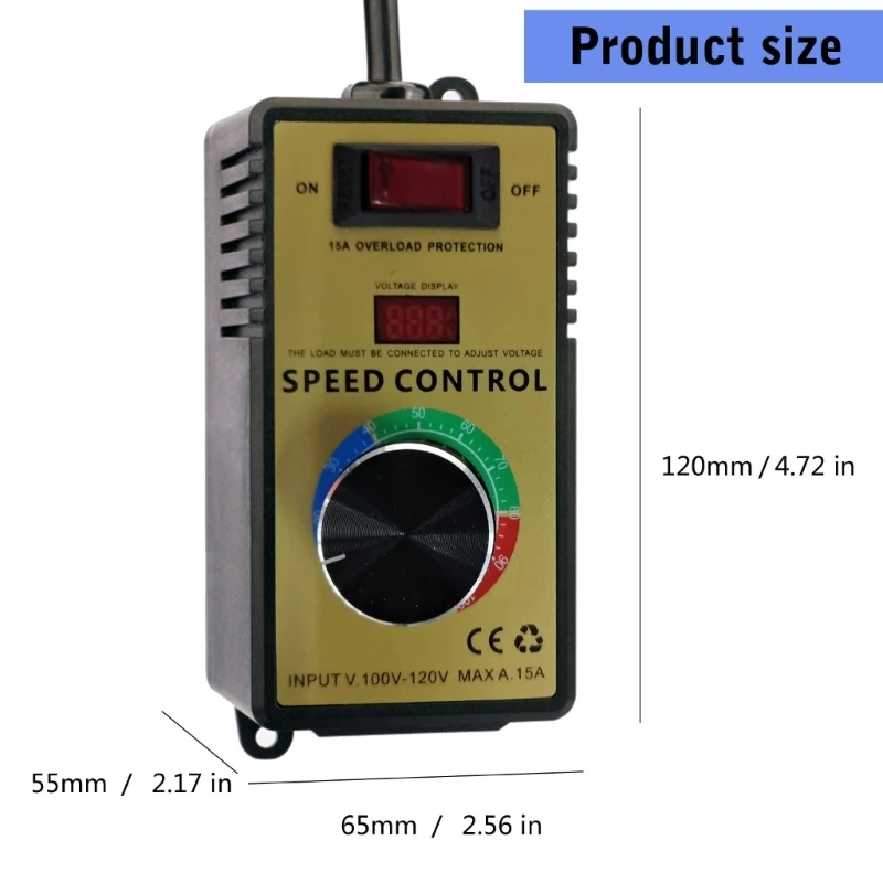090D Motor Speed Controllers 110V Variable Speed Controllers Fan