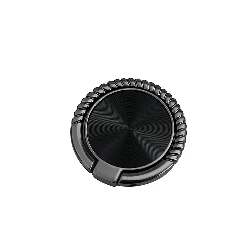 Rotating Adjustable Magnetic Car Phone Stand with Zinc Alloy Ring Holder