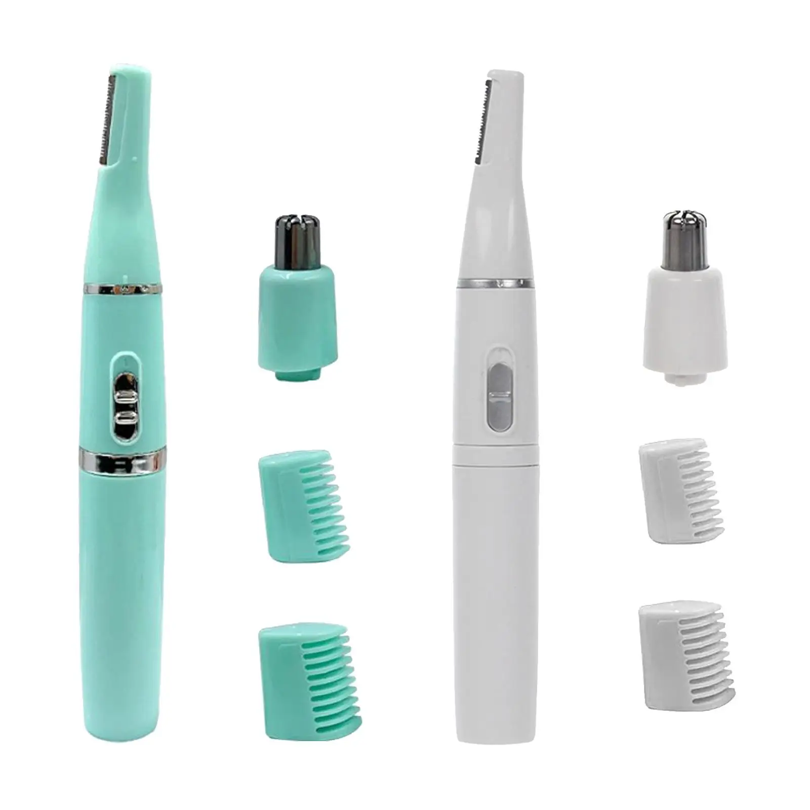 Nose Eyebrow Trimmer Two In One Easy To Clean Washable Blades Electric