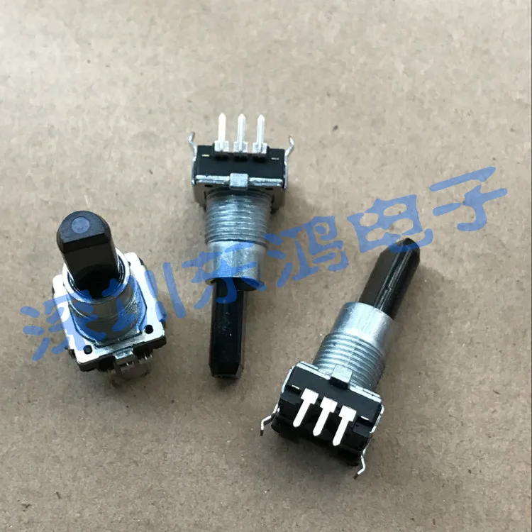 Импульсный кодировщик типа EC12 24 EVEKD2F3024B плавный без позиционирования осевая