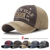New Style Washed Old Letter Embroidered Caps Outdoor Fashion Personality Street Sun Visor Baseball Cap 1