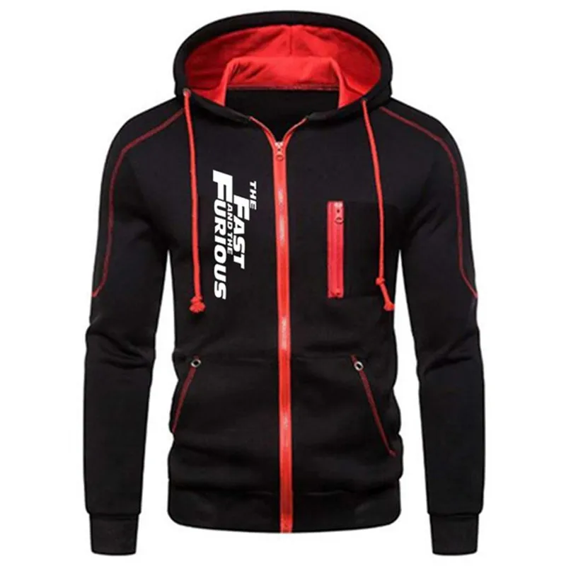 

Fashion Men's Autumn Winter Zipper Jacket Athletic Coat Jogger Hoodies Pullover Tops for Men Slim Fit Sweatshirts