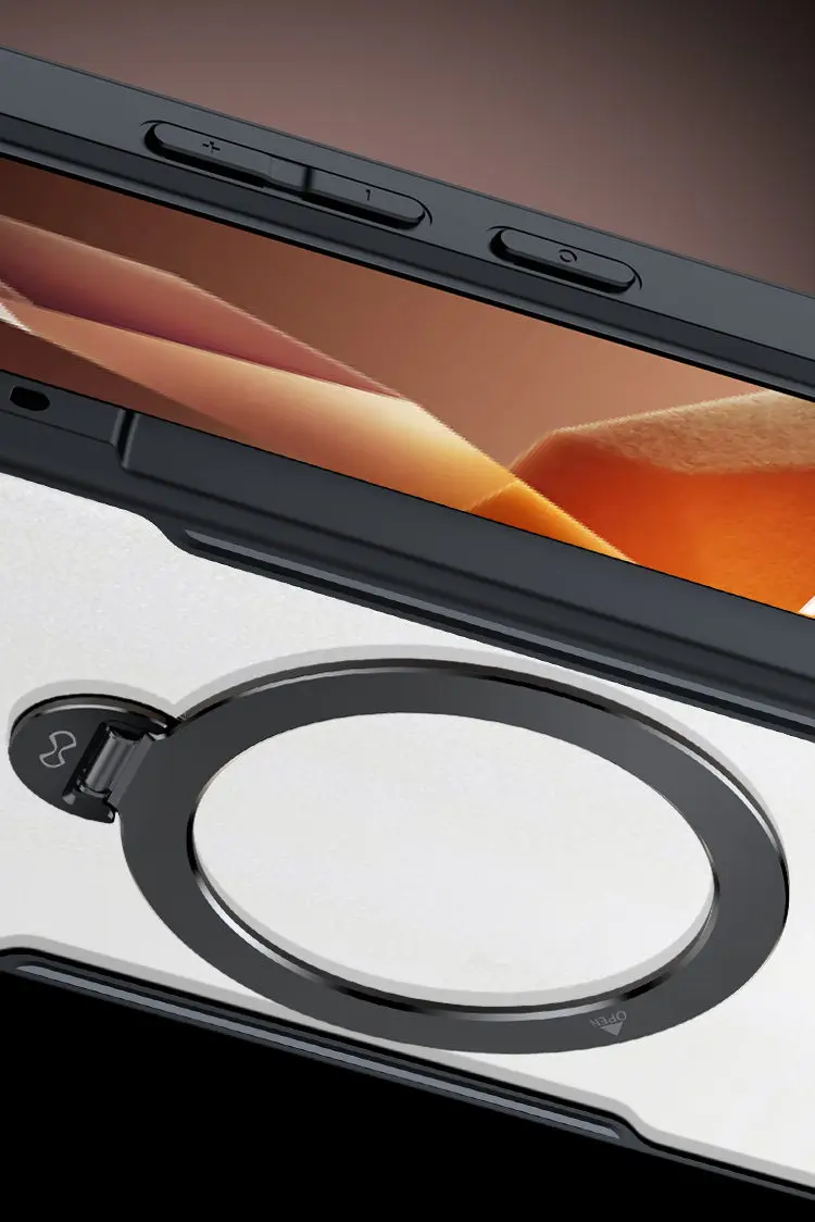 OnePlus 15 Transparent Bumper Case with Magnetic Holder by XUNDD®️ 10