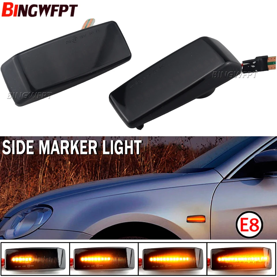 Répétiteurs Latéraux Séquentiels à LED Pour Citroen C4 Cactus