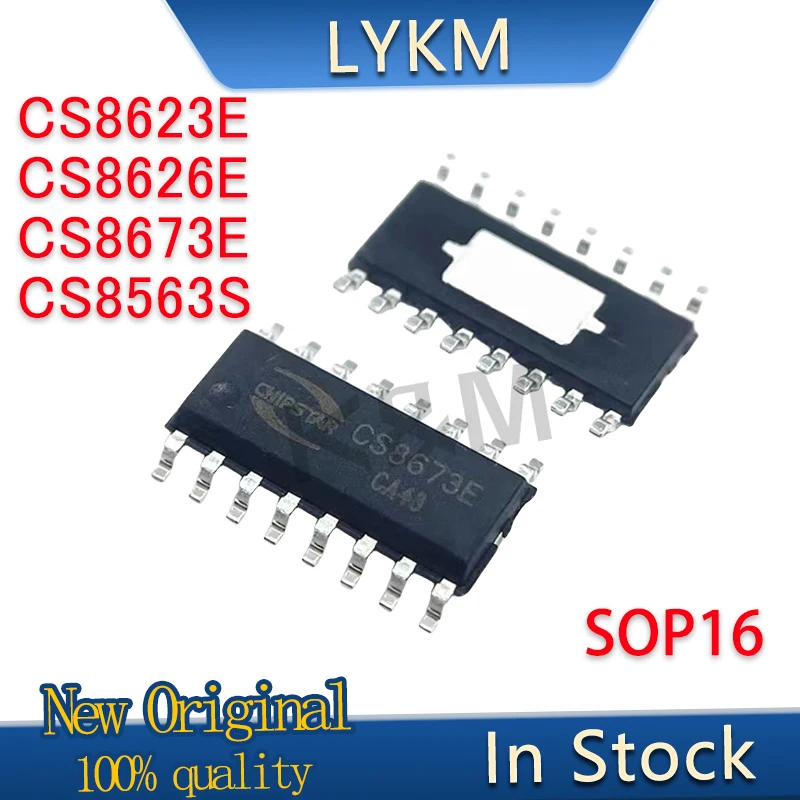 5/PCS New Original CS8623E CS8626E CS8673E CS8563S SOP16 audio ...
