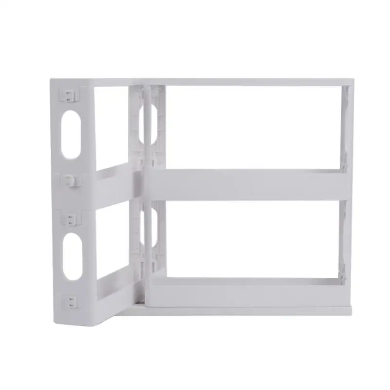 

Double Layers Plastic Storage Rack Kitchen For Spice Jar Bottle Seasoning Rack Decoration Organizer Shelf Home Desktop Racks