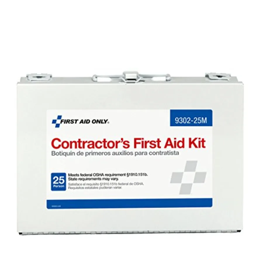 Comprehensive 25 Person Contractor First Aid Kit