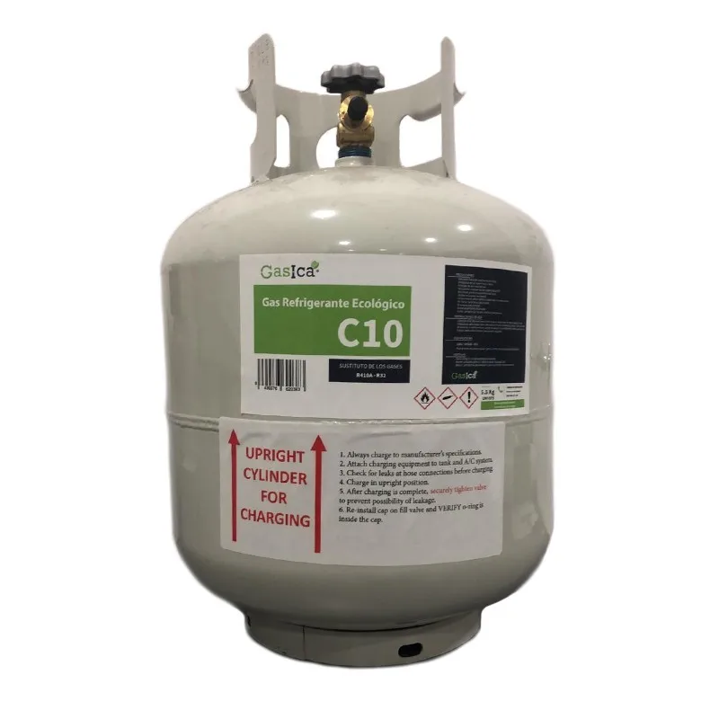 Gas Refrigerante Organico Pompa Gas C10 Da 5,5Kg - R410A-R32