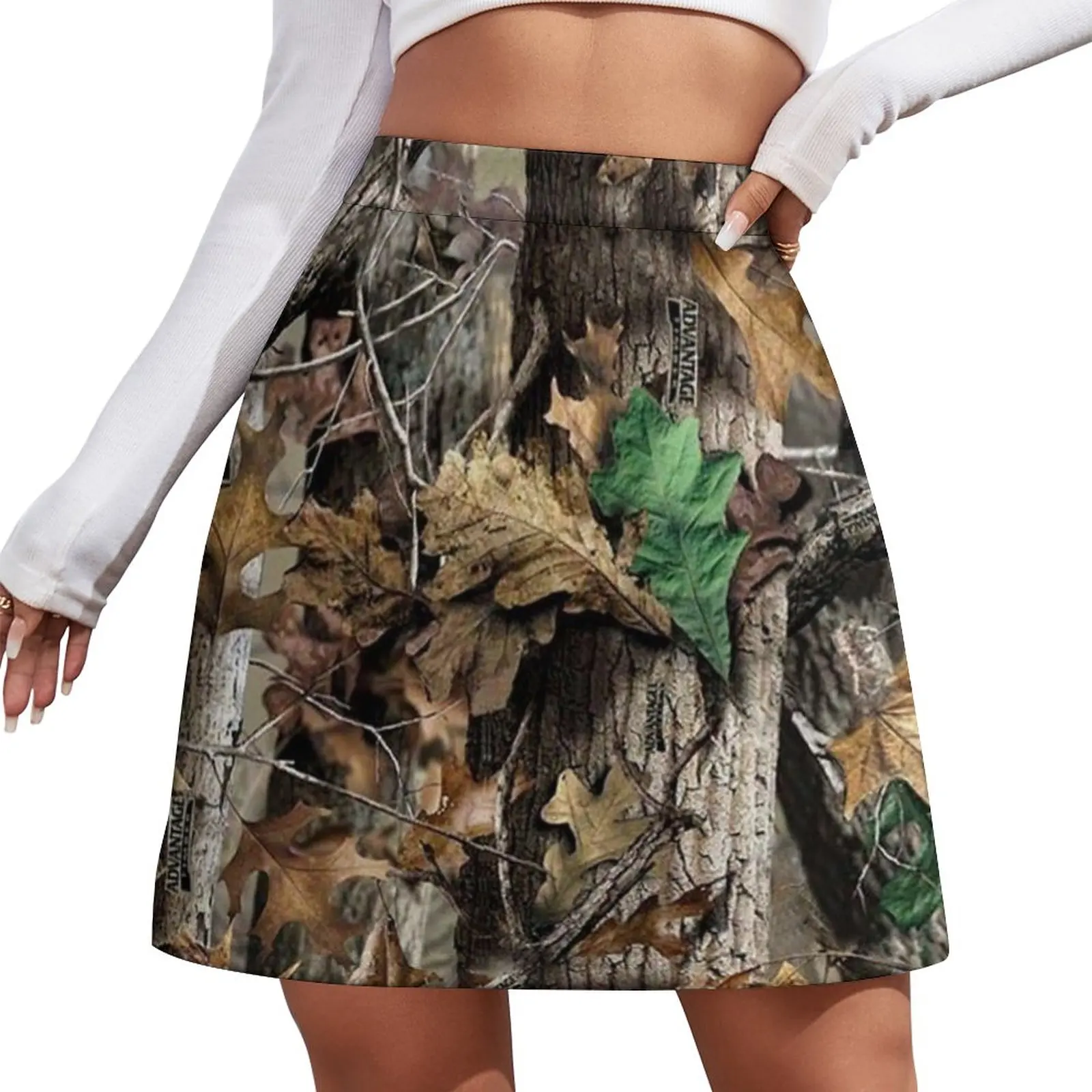 Real Tree 2 Mini Skirt women's skirts trend 2024 extreme mini dress