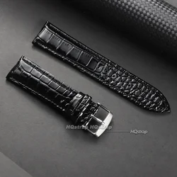 Elegant Ultra Fiber Leather Watch Band - Premium Universal Strap - 22mm (Black belt)