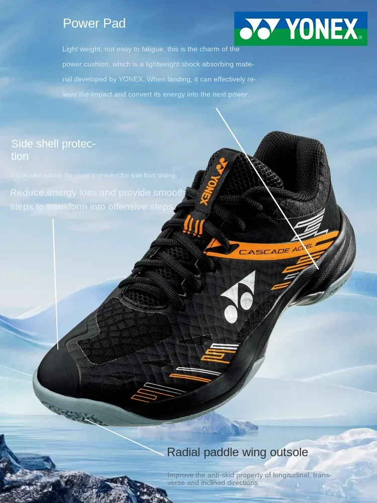 Badminton shoes Yonex CA1 wide tennis shoes men women sport sneakers power cushion boots