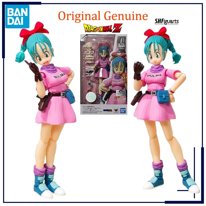 Оригинальные оригинальные игрушки Bandai из аниме «Драконий жемчуг», «Приключения бульмы», модель SHF, экшн-фигурки, подарки, коллекционные украшения для детей