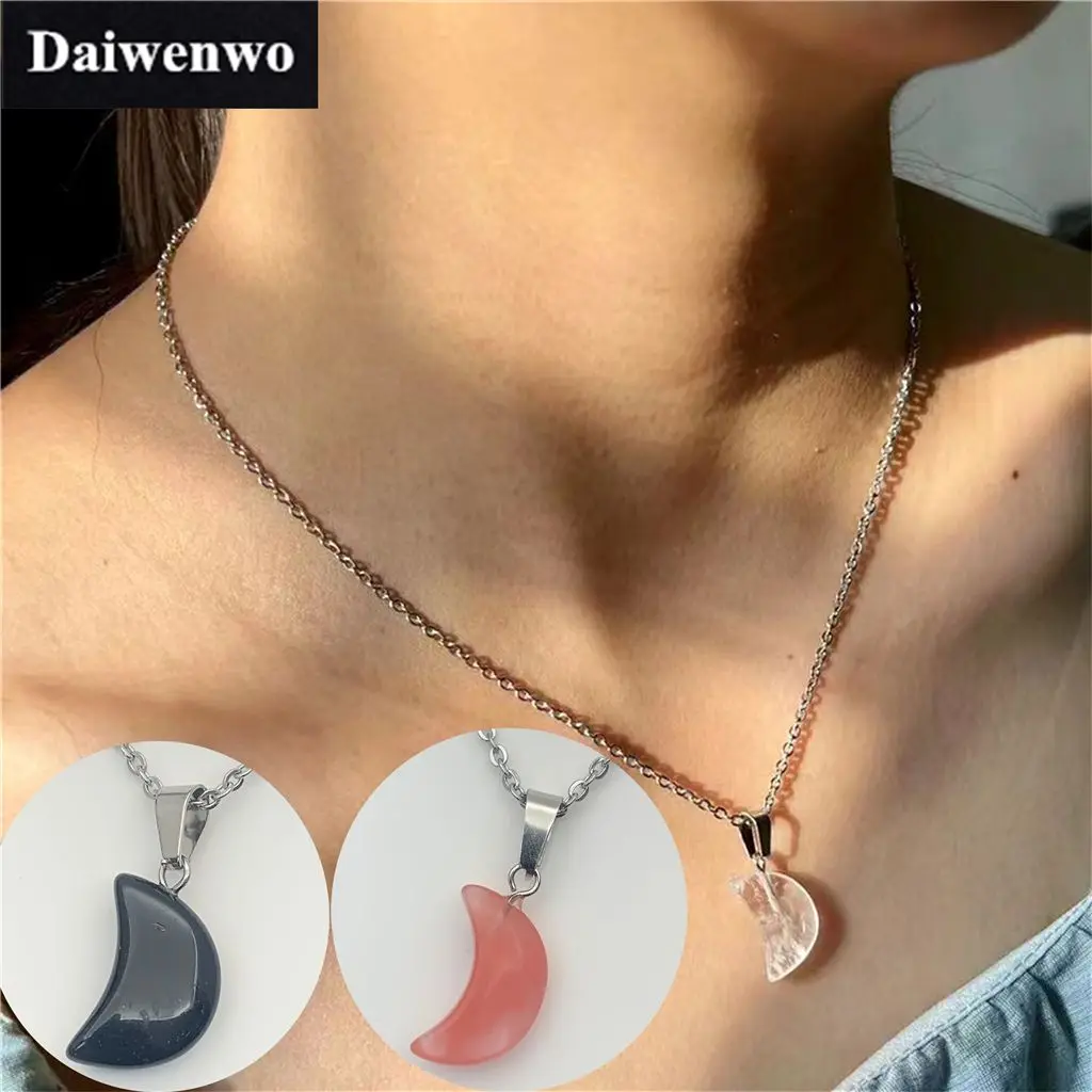 Ожерелье-цепочка из сплава, 20 типов, цвет бирюза, розовый кварц, обсидиан