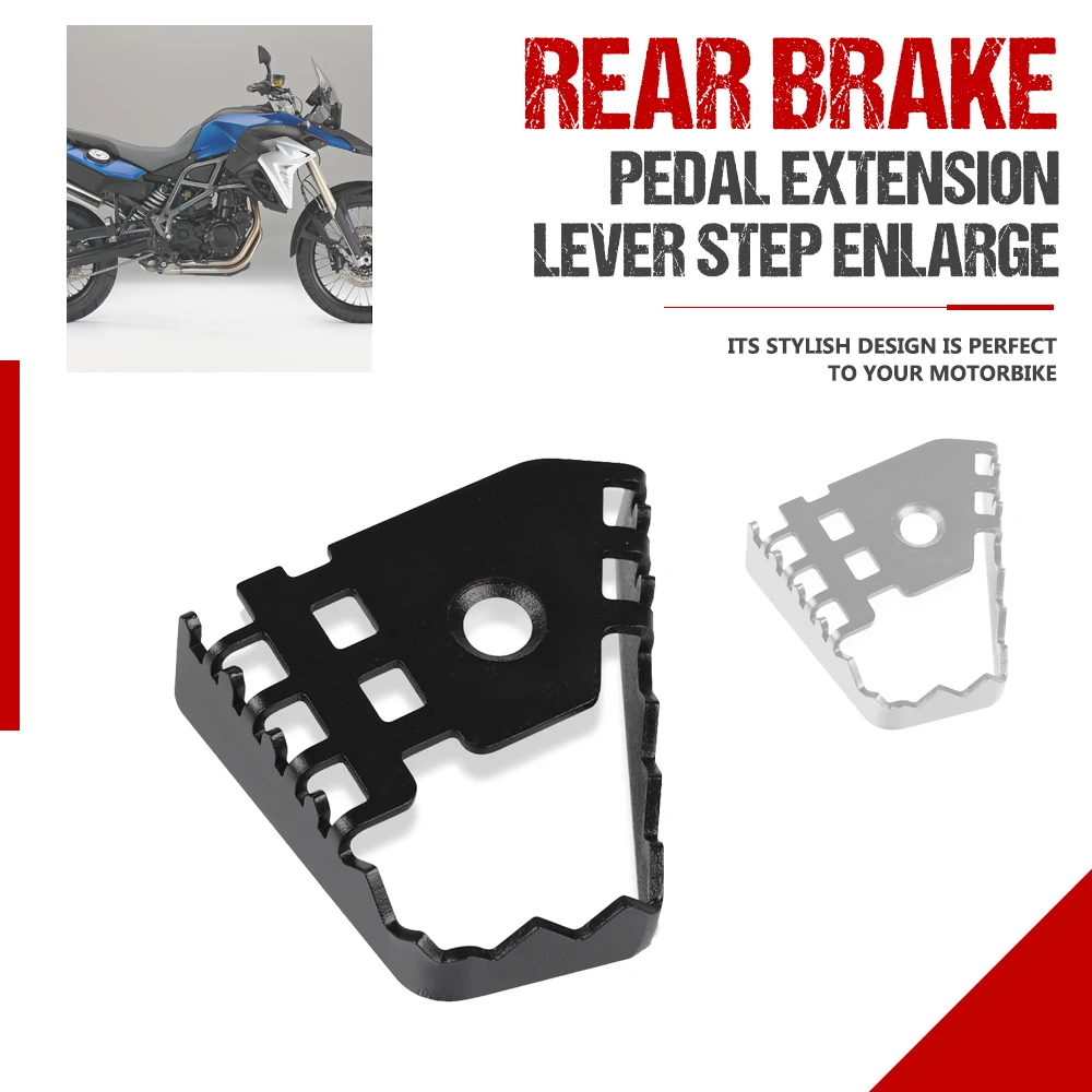 

FOR BMW F800GS F700GS F650GS R1150GS R1200GS R1150/1200 GS ADV/LC Brake Pedal Step Tip Plate Pad Cover Anti-skid Brake Pad Cover